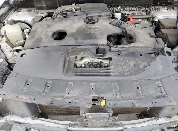 3PCAJ5M1XKF100211 2019 INFINITI QX50 Серебряный Вид подкапотного пространства