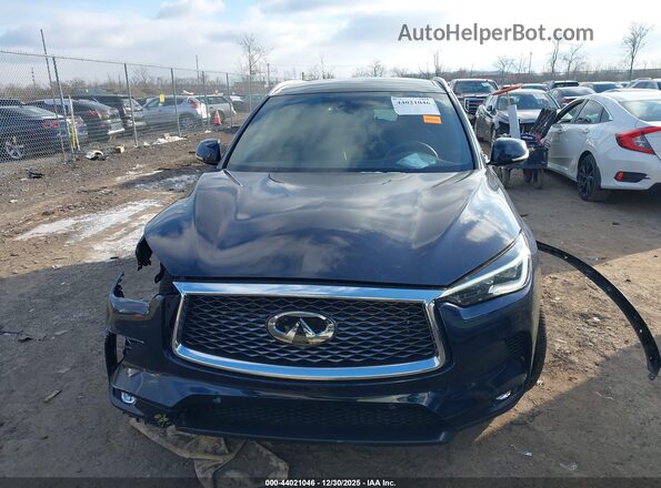 3PCAJ5M33KF119880 2019 INFINITI QX50 Dark Blue Вид задней части салона