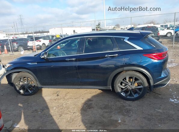 3PCAJ5M33KF119880 2019 INFINITI QX50 Dark Blue 