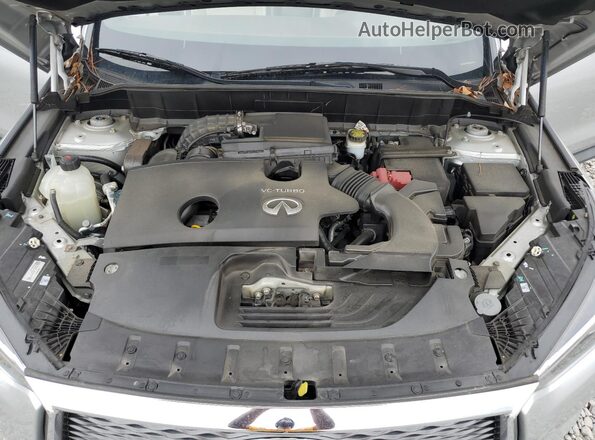 3PCAJ5M39KF122976 2019 INFINITI QX50 Серебряный Вид подкапотного пространства