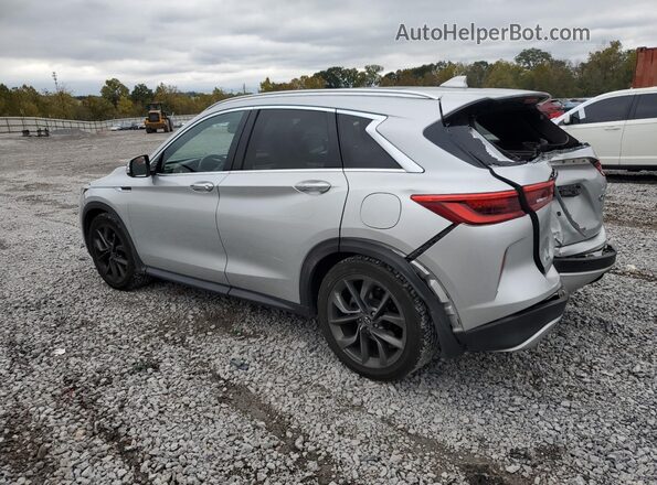 3PCAJ5M39KF122976 2019 INFINITI QX50 Серебряный Задняя левая четверть
