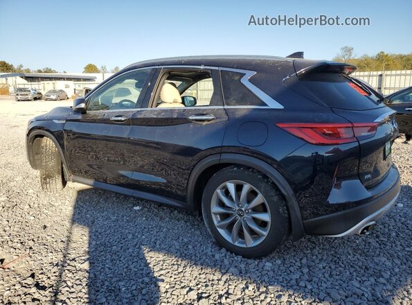 3PCAJ5M3XLF119392 2020 INFINITI QX50 Черный Задняя левая четверть