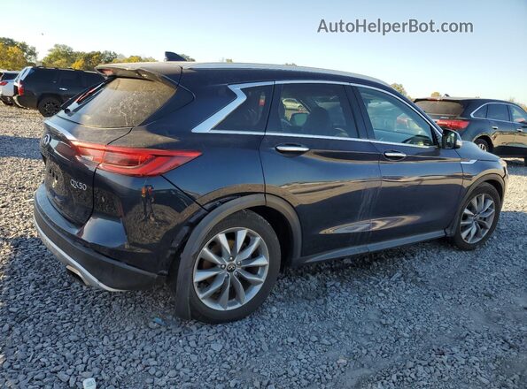 3PCAJ5M3XLF119392 2020 INFINITI QX50 Черный Задняя правая четверть