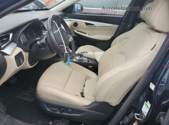 3PCAJ5M3XLF119392 2020 INFINITI QX50 Черный Вид салона спереди