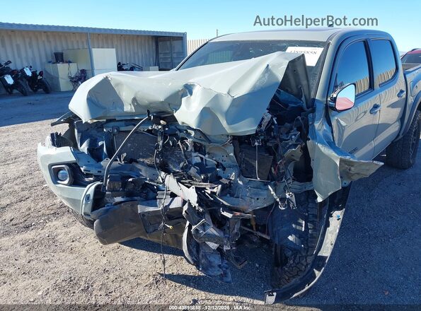 3TMCZ5ANXNM463746 2022 TOYOTA TACOMA Gray Widok z przodu