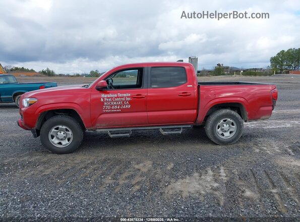 3TYAX5GN7NT058632 2022 TOYOTA TACOMA Red Սալոնի 360 աստիճան տեսք