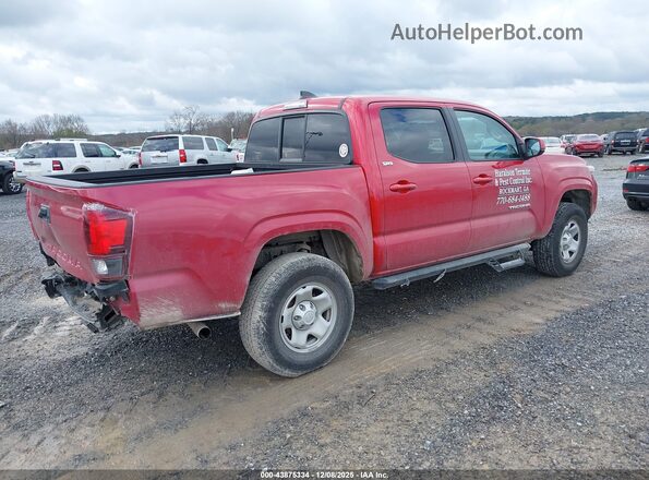 3TYAX5GN7NT058632 2022 TOYOTA TACOMA Red Հետևի աջ