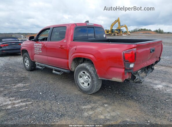 3TYAX5GN7NT058632 2022 TOYOTA TACOMA Red Հետևի ձախ