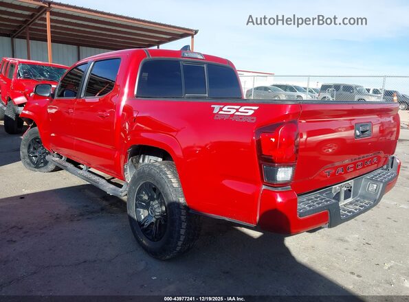 3TYAX5GN9NT050645 2022 TOYOTA TACOMA Red Հետևի ձախ