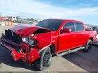 2022 Toyota Tacoma Sr Red vin: 3TYAX5GN9NT050645