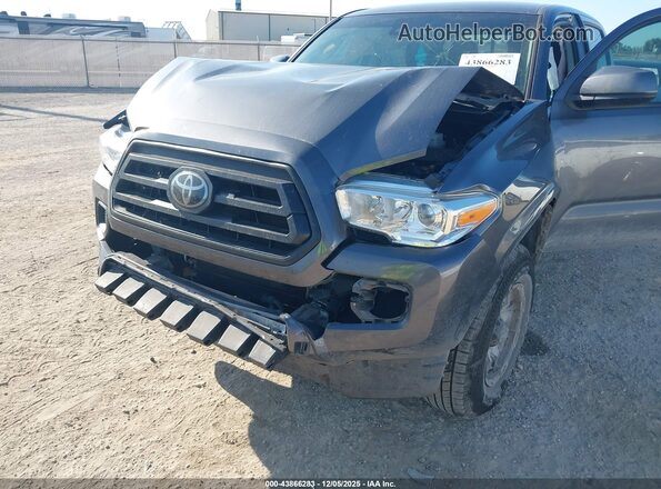 3TYCZ5AN2MT050030 2021 TOYOTA TACOMA Gray Դիմացի տեսք