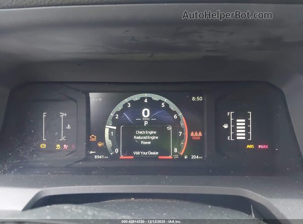 3TYLB5JN0RT004210 2024 TOYOTA TACOMA White უკანა სავარძლების ხედი