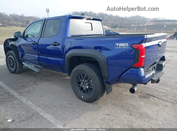 3TYLC5LN5RT008649 2024 TOYOTA TACOMA HYBRID Blue უკანა მარცხენა