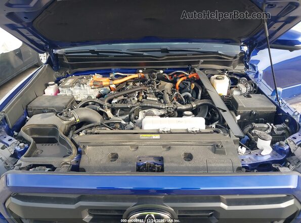 3TYLC5LN5RT008649 2024 TOYOTA TACOMA HYBRID Blue უკანა ხედი