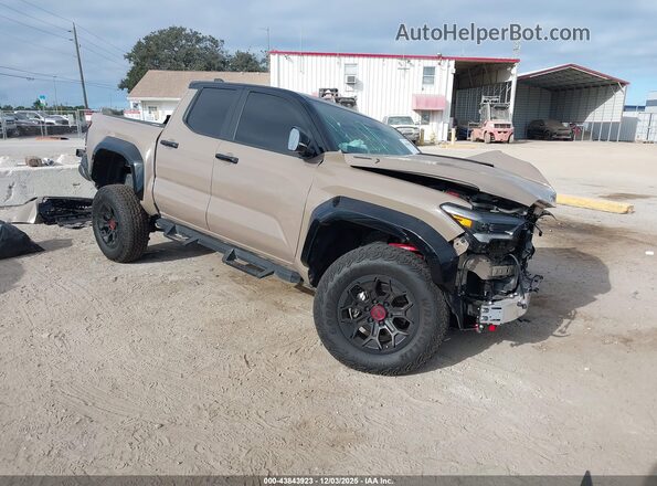 3TYLC5LNXST018633 2025 TOYOTA TACOMA HYBRID Brown Delantero derecho