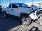 2022 Toyota Tacoma Sr White vin: 3TYSX5EN0NT011031