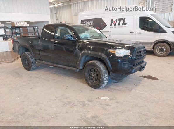 3TYSZ5AN4LT005911 2020 TOYOTA TACOMA 4WD Черный Передняя правая четверть