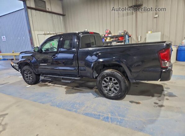 3TYSZ5AN4NT098741 2022 TOYOTA TACOMA Черный Задняя левая четверть