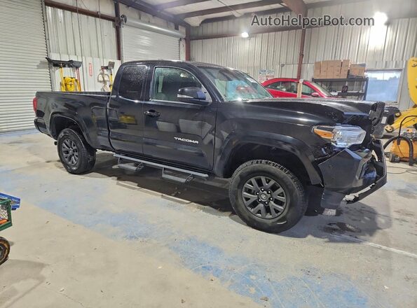 3TYSZ5AN4NT098741 2022 TOYOTA TACOMA Черный Передняя правая четверть