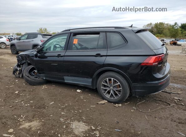 3VV0B7AX5MM021350 2021 VOLKSWAGEN TIGUAN Черный Задняя левая четверть