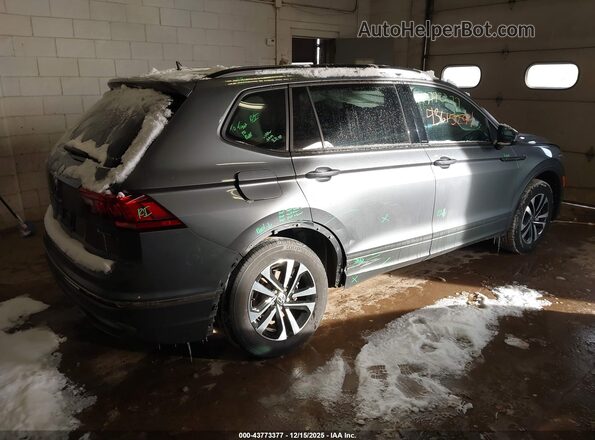 3VV0B7AX7NM043674 2022 VOLKSWAGEN TIGUAN Серый Задняя правая четверть