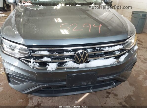 3VV0B7AX7NM043674 2022 VOLKSWAGEN TIGUAN Серый Вид щитка приборов