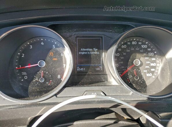 3VV0B7AX8JM131532 2018 VOLKSWAGEN TIGUAN Белый Вид щитка приборов