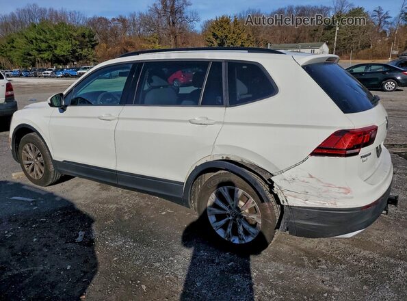3VV0B7AX8JM131532 2018 VOLKSWAGEN TIGUAN Белый Задняя левая четверть