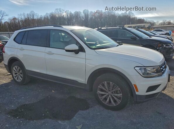 3VV0B7AX8JM131532 2018 VOLKSWAGEN TIGUAN Белый Передняя правая четверть