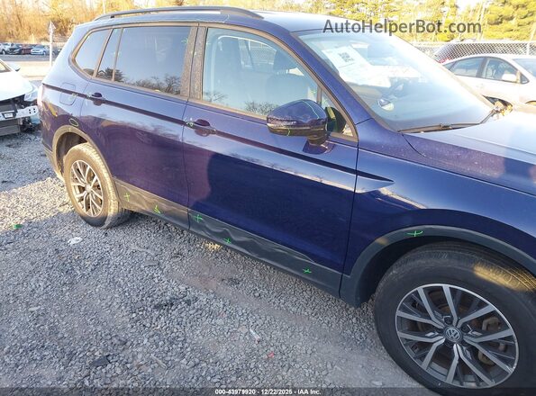 3VV0B7AXXMM101596 2021 VOLKSWAGEN TIGUAN Navy Вид спереди