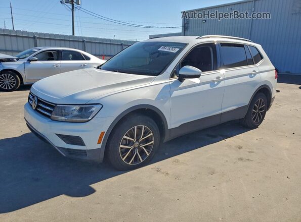 3VV1B7AX0MM022765 2021 VOLKSWAGEN TIGUAN White Передня ліва чверть