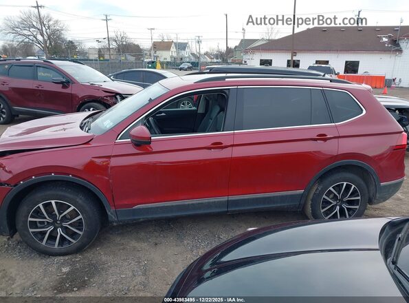 3VV2B7AX5MM046368 2021 VOLKSWAGEN TIGUAN Красный Панорамный вид салона 360°