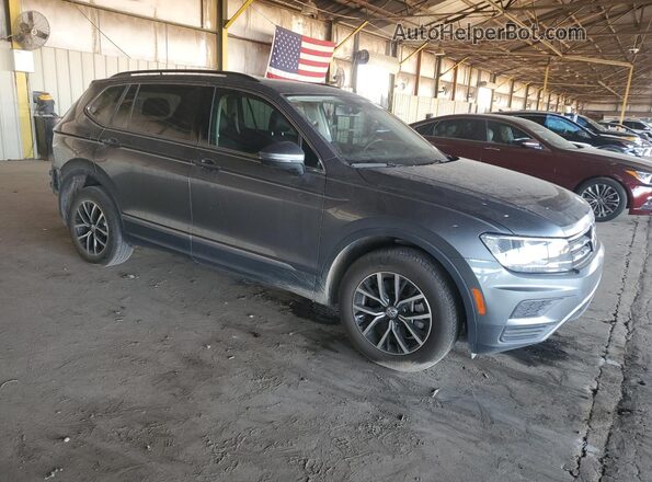 3VV3B7AX1MM107557 2021 VOLKSWAGEN TIGUAN Gray Delantero derecho
