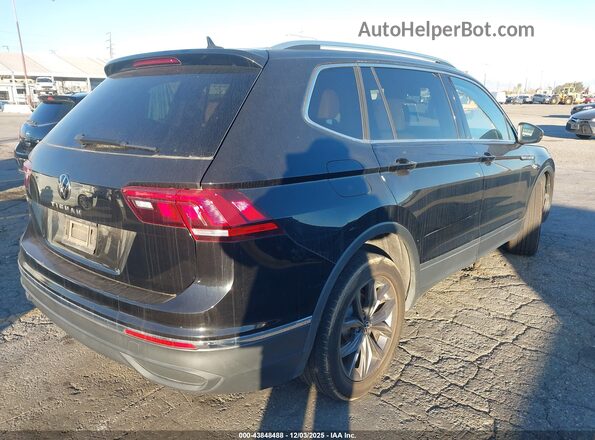 3VV3B7AX2NM128063 2022 VOLKSWAGEN TIGUAN Black Tył prawy
