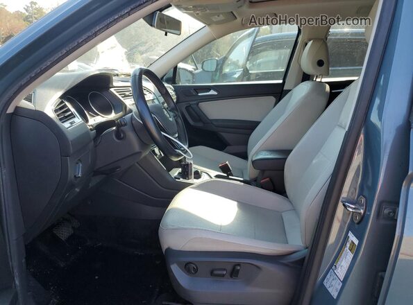 3VV3B7AX5KM079985 2019 VOLKSWAGEN TIGUAN Teal Vista interior delantera