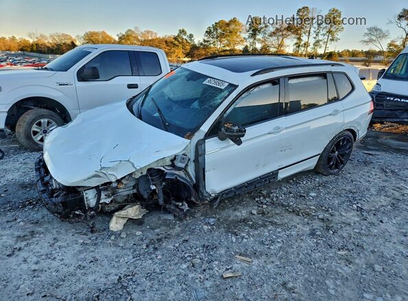 3VV3B7AX7MM118823 2021 VOLKSWAGEN TIGUAN Белый Передняя левая четверть