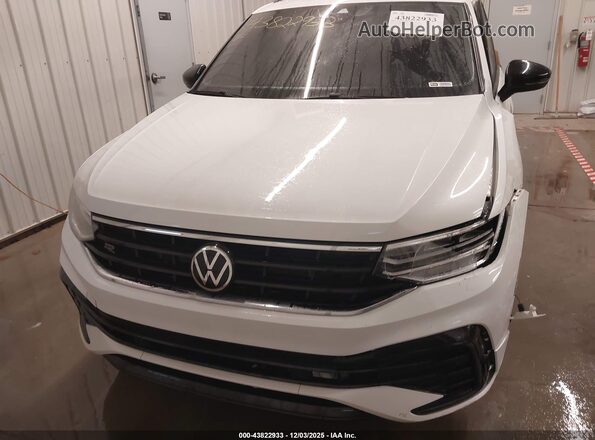 3VVCB7AX3NM059027 2022 VOLKSWAGEN TIGUAN Белый Вид щитка приборов