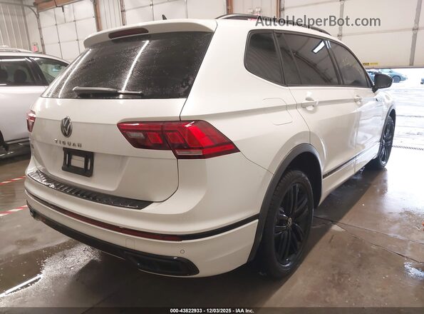 3VVCB7AX3NM059027 2022 VOLKSWAGEN TIGUAN Белый Задняя правая четверть