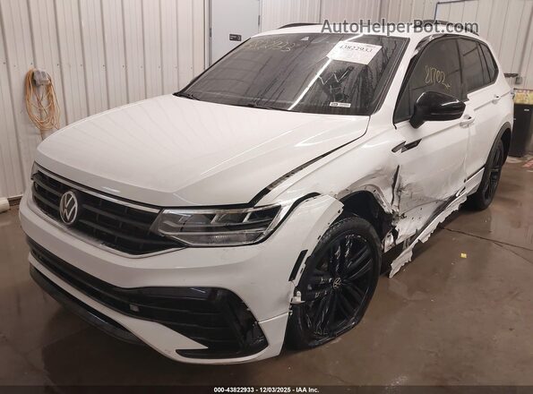 3VVCB7AX3NM059027 2022 VOLKSWAGEN TIGUAN Белый Передняя левая четверть