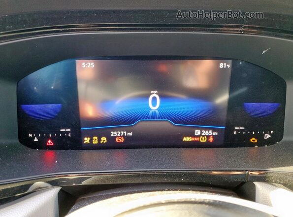 3VVDX7B29NM018555 2022 VOLKSWAGEN TAOS Серый Вид щитка приборов
