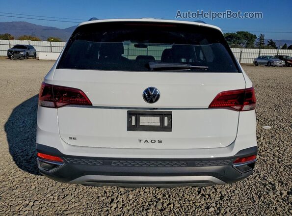 3VVEX7B26PM302829 2023 VOLKSWAGEN TAOS Белый Вид сзади