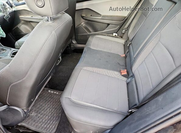 3VVEX7B27PM363154 2023 VOLKSWAGEN TAOS Черный Вид задней части салона
