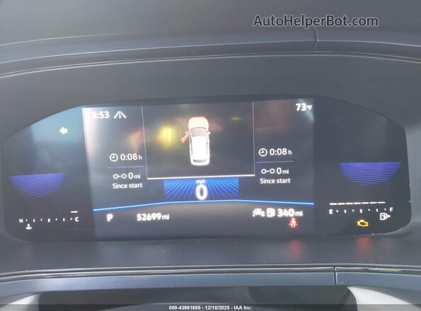 3VVLX7B25NM076772 2022 VOLKSWAGEN TAOS Белый Вид задних сидений