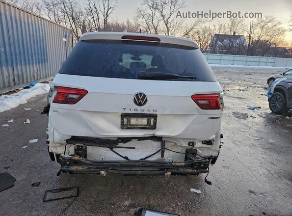 3VVMB7AX9PM025665 2023 VOLKSWAGEN TIGUAN White უკანა ხედი
