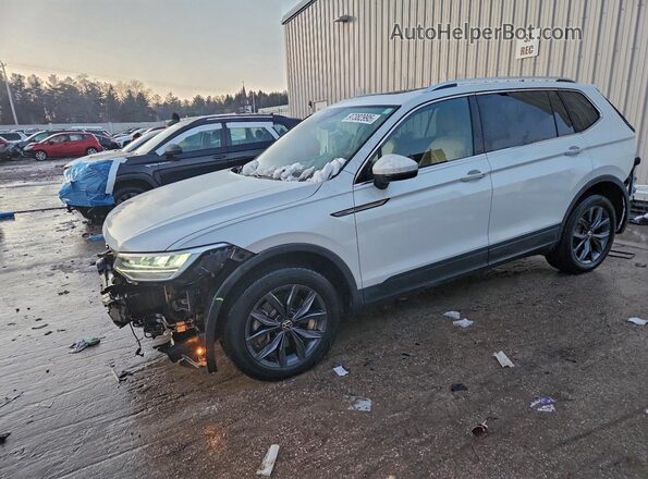 3VVMB7AX9PM025665 2023 VOLKSWAGEN TIGUAN White წინა მარცხენა ხედი სამი მეოთხედიდან