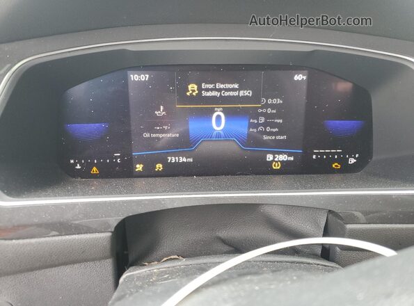 3VVRB7AX1PM018196 2023 VOLKSWAGEN TIGUAN Gray Vista del cuadro de instrumentos