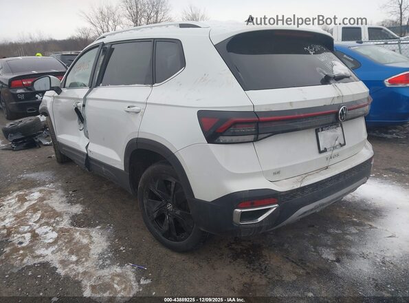 3VVSC7B28SM077756 2025 VOLKSWAGEN TAOS Белый Задняя левая четверть