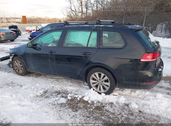 3VW117AU1JM753544 2018 VOLKSWAGEN GOLF Черный Задняя левая четверть