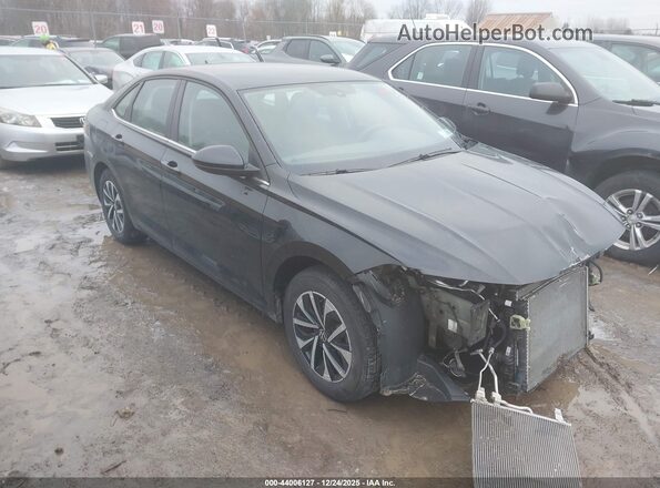 3VW4M7BU3PM053391 2023 VOLKSWAGEN JETTA Black Przód prawy