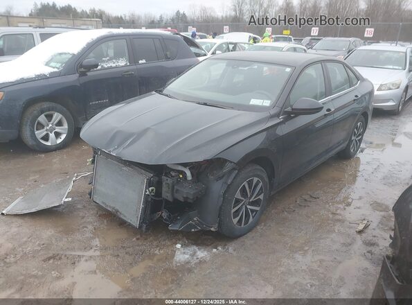 3VW4M7BU3PM053391 2023 VOLKSWAGEN JETTA Black Przód lewy